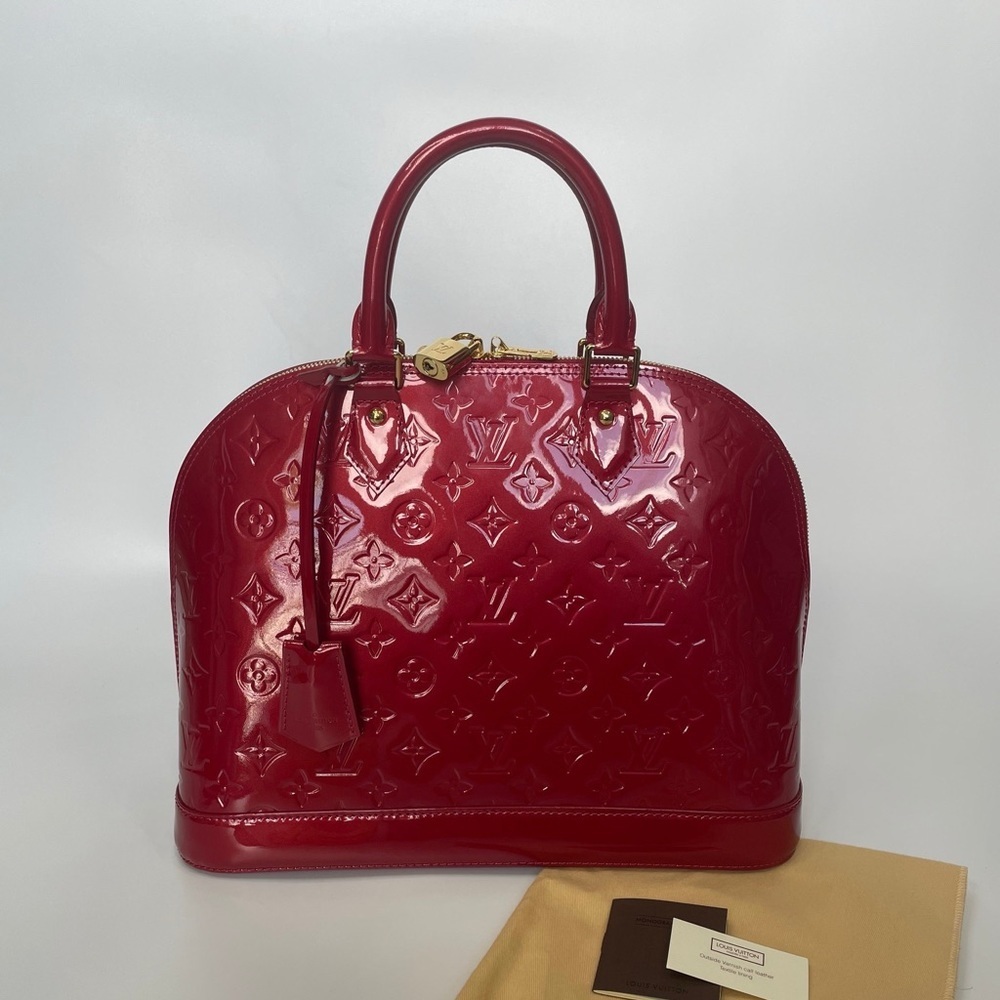 LOUIS VUITTON | ALMA PM VERNIS | CERISES